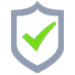 Safety icon for trusted cleaning service